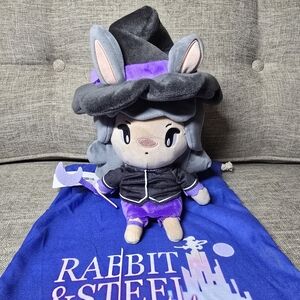 MAKESHIP Wizard Rabbit Plush Rabbit & Steel Steam Game Furry Only 1350 w/ Bag